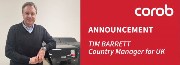 Tim Barrett new UK Country Manager - COROB